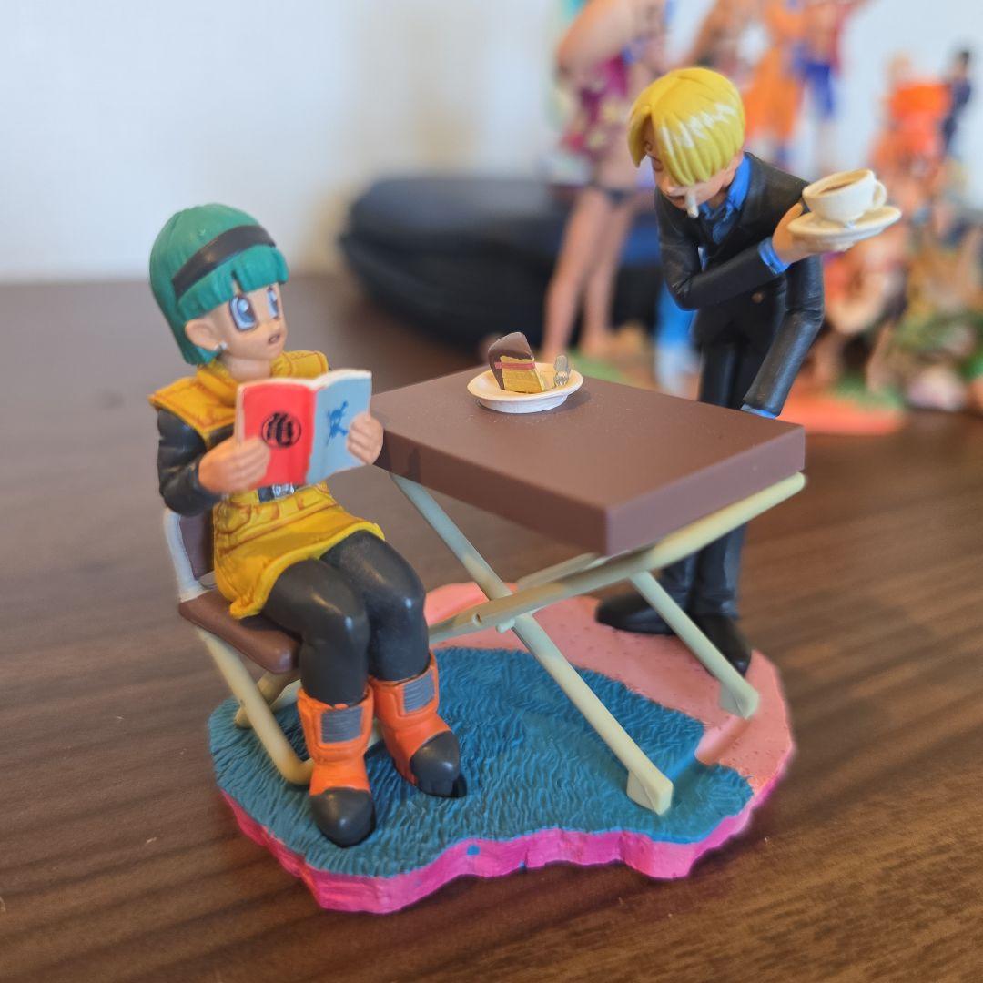 ドラゴンボールカプセル ワンピースコラボ 彩色フルコンプ - メルカリ