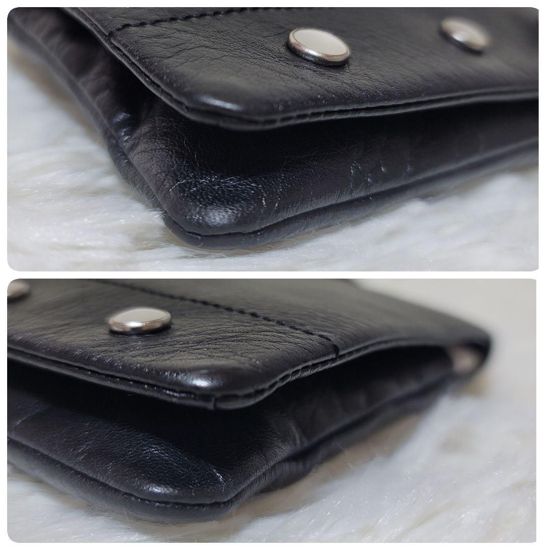 美品❤️アニエスベー ボヤージュ ショルダーバッグ レザー 軽量 斜め掛け