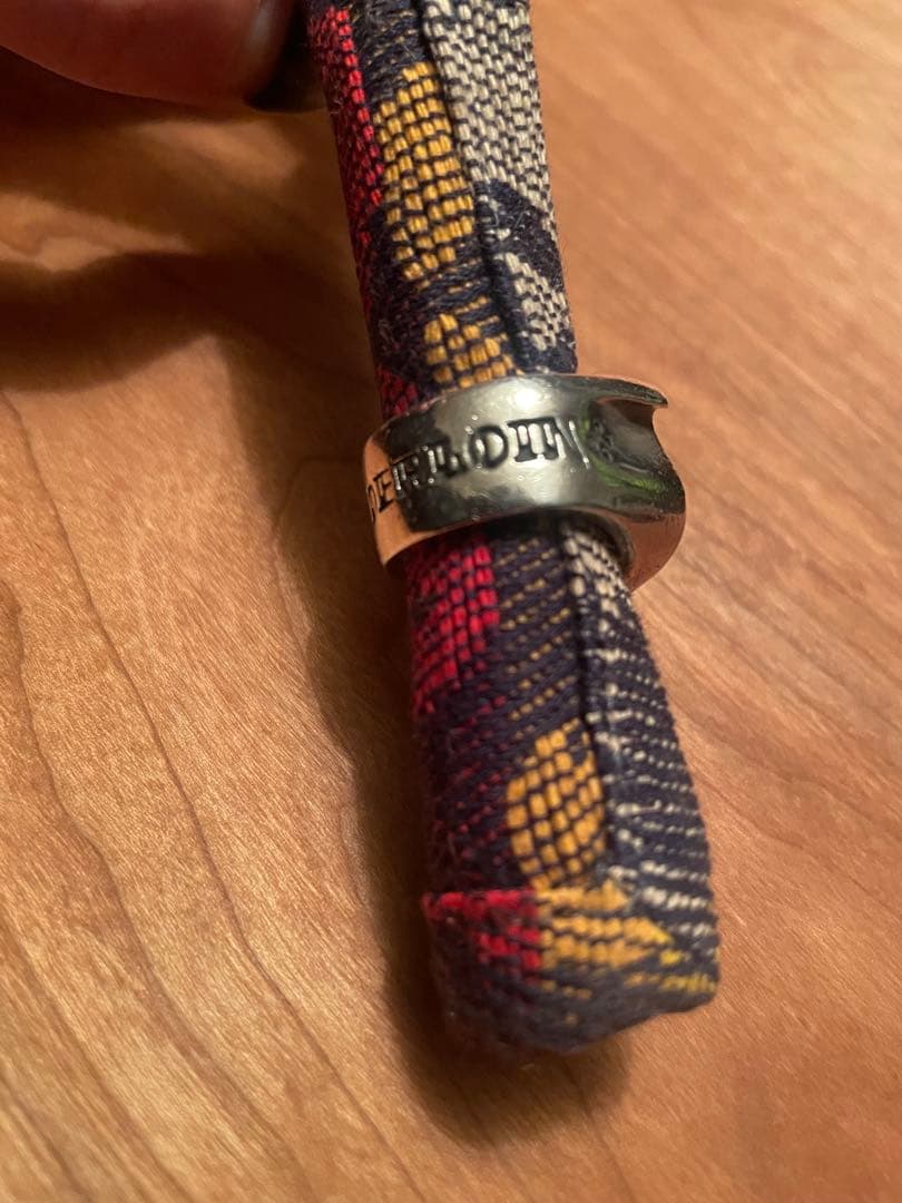 テンダーロイン　ホースシューリング　10号石付きダイヤモンドTENDERLOIN