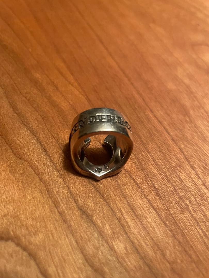 テンダーロイン　ホースシューリング　10号石付きダイヤモンドTENDERLOIN