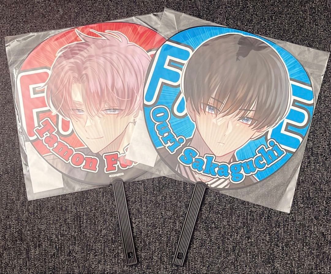 多聞くん今どっち！？ 福原多聞 坂口桜利 ジャンボうちわ