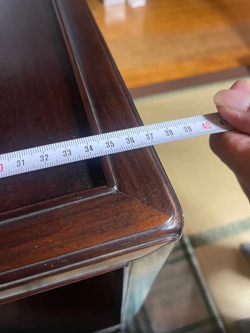 中国家具 中国骨董 箪笥 唐木 紫檀 黒檀 木製 飾り棚 茶箪笥 ローズウッド