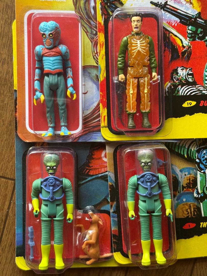 貴重 マーズアタック メタルナミュータント フィギュア エイリアン マーベル