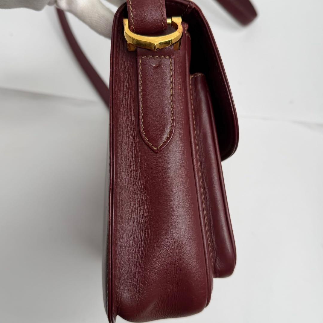 【良品✨️】Cartier カルティエ ショルダーバッグ マストライン フラップ