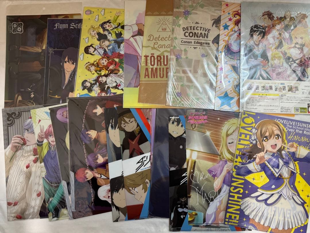 アニメ、ゲーム系 クリアファイル 300枚以上まとめ売り ラブライブ