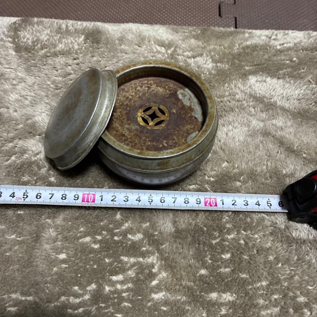 古錫 在銘 建水 茶こぼし 茶入 重453.5g煎茶道具 茶道具