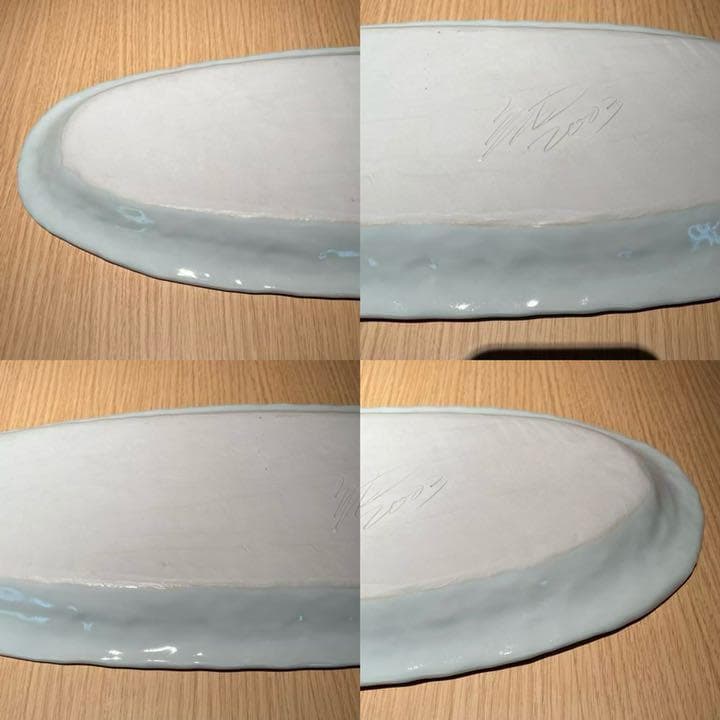 陶芸家 梅田純一 5月人形飾り皿 1式 G103217780