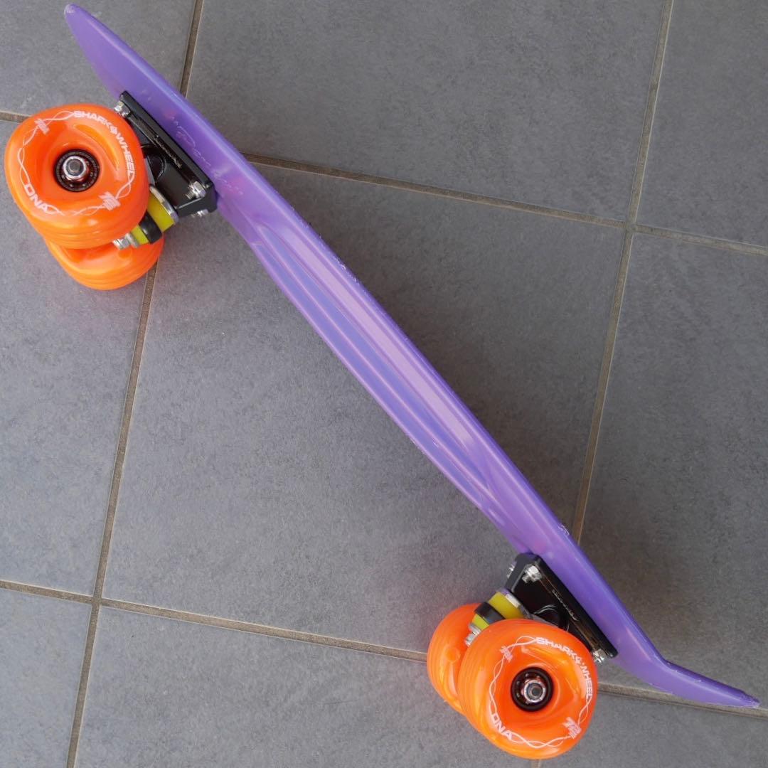 【極美品】カスタムペニー22インチ シャークウィール72mm ブロンソンRAW