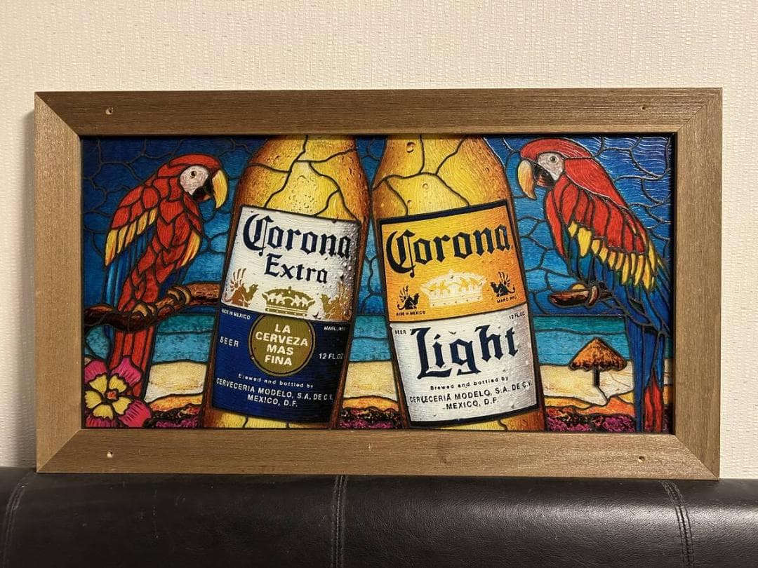 ☆Corona Extra Beer 超特大・ステンドグラス コロナビール☆ - メルカリ