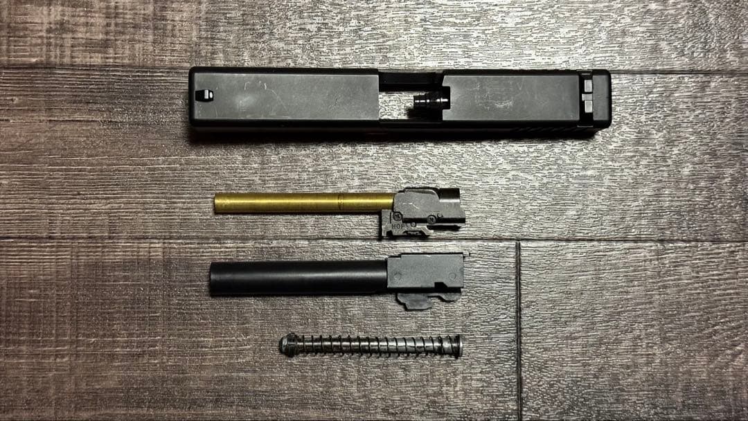 ™️GBB Glock17 廃盤カスタムモデルスライド付き