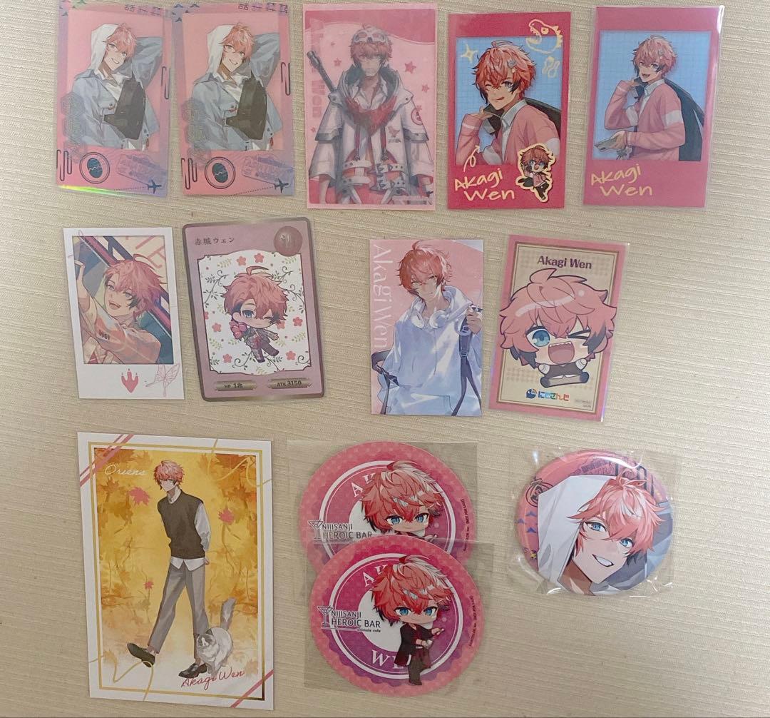 にじさんじ 赤城ウェン グッズまとめ売り - メルカリ
