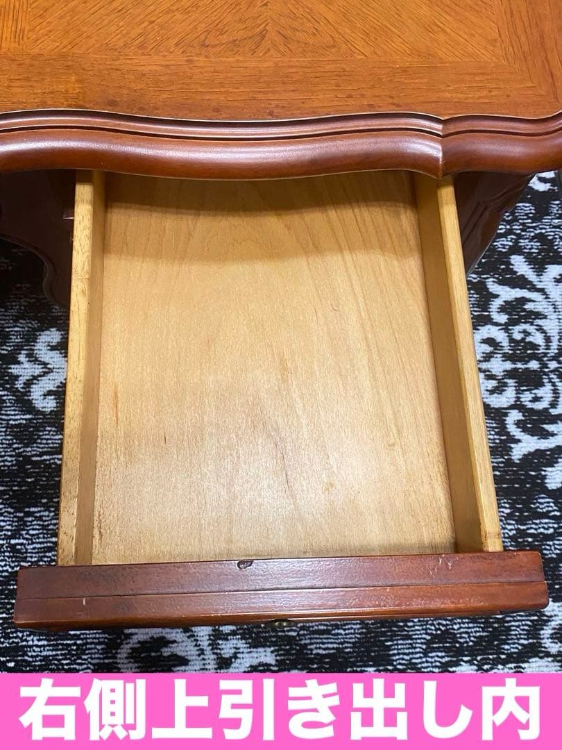 最高級♦️猫脚 彫刻 象嵌♦️希少 アンティーク プレジデント 両袖