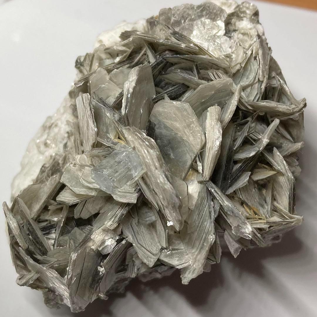 180g超 アクアマリン モスコバイト 共生鉱 クラスター スカルドゥ