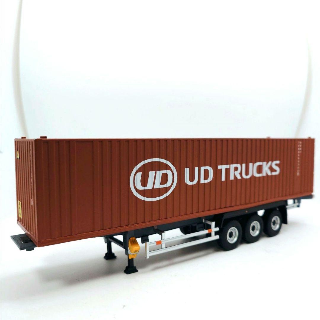 UD TRUCKS クオン 1/43 ミニカー コンテナ付き 非売品