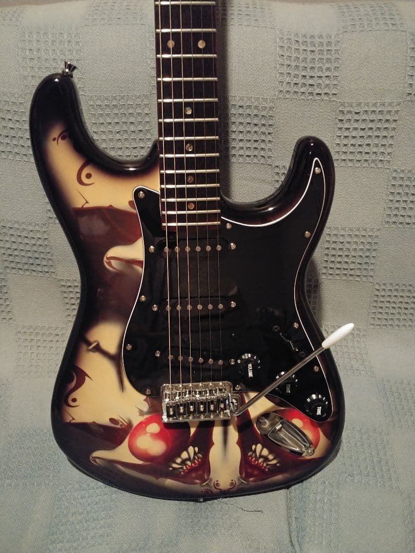 IMP Imperial エレキギター ピエロデザイン ストラトキャスタータイプ
