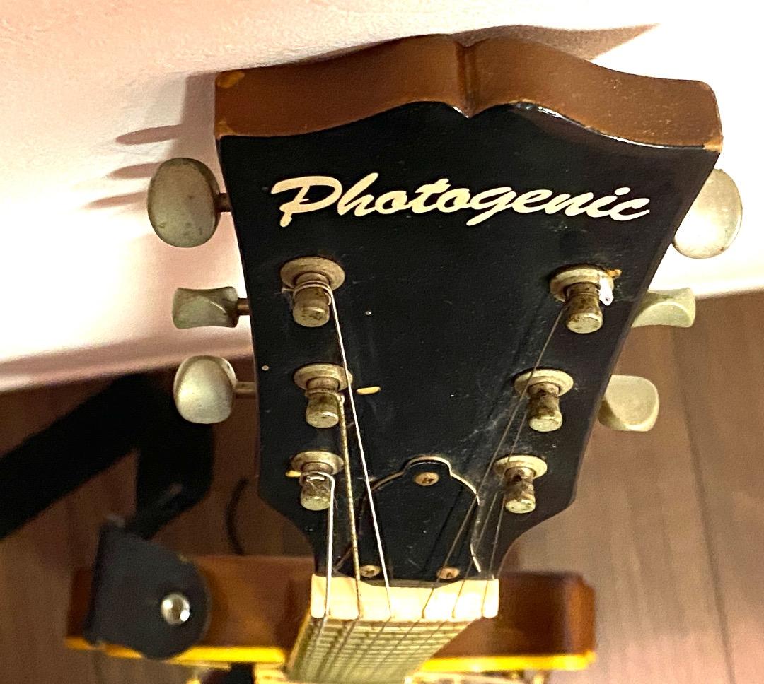 音出し確認済み【送料無料】Photogenic レスポールタイプ エレキギター