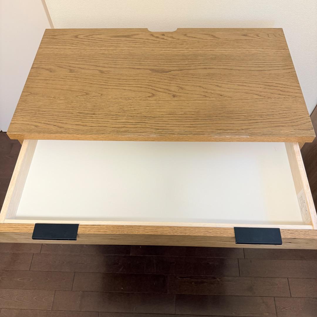 Unico ADDAY デスク W800　引き出し付き