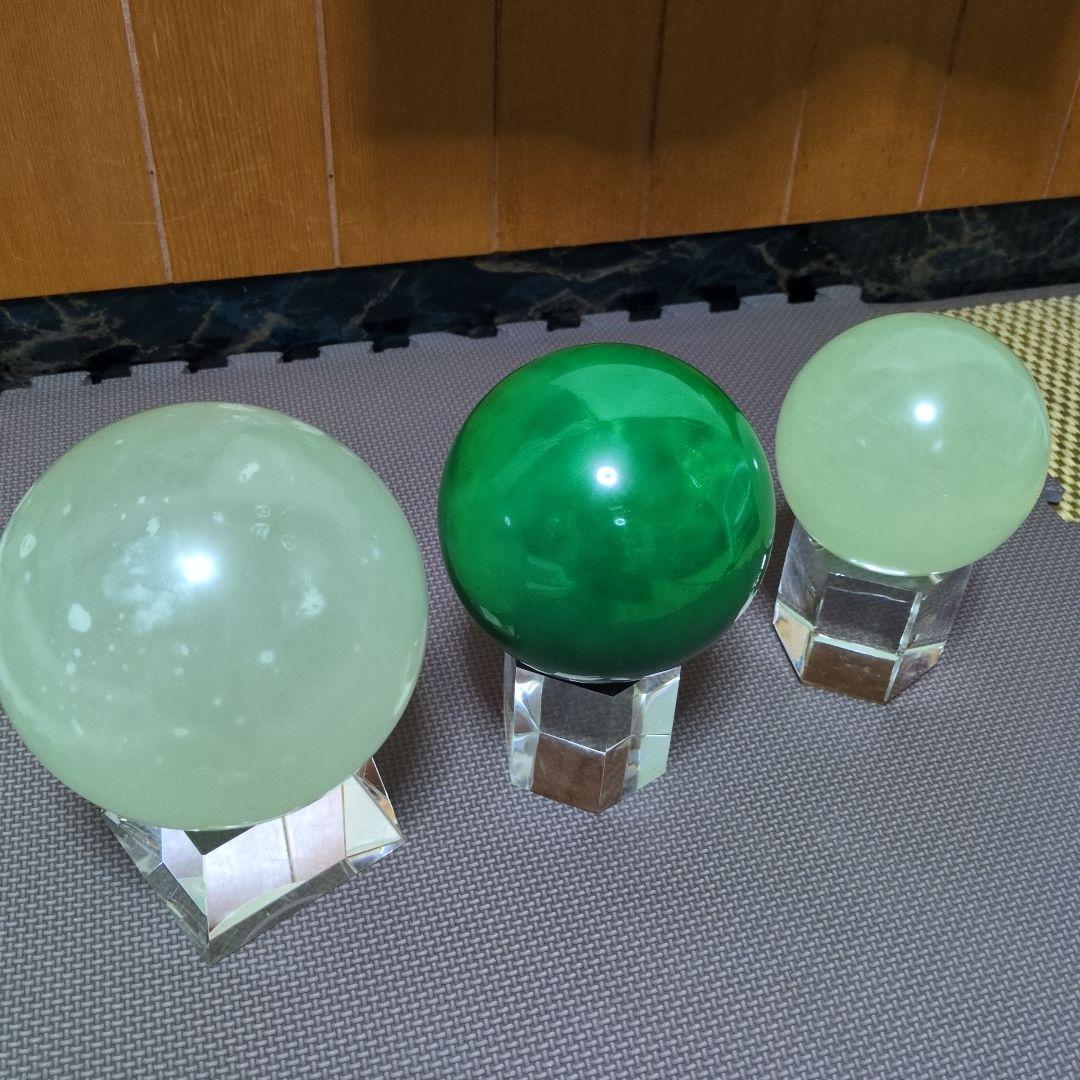 夜明珠 大玉 3個（夜光石）原石 蓄光石