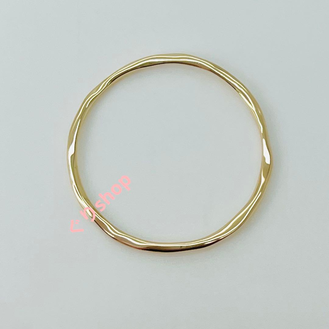 ESTELLE k10 イエローゴールド リング　15号