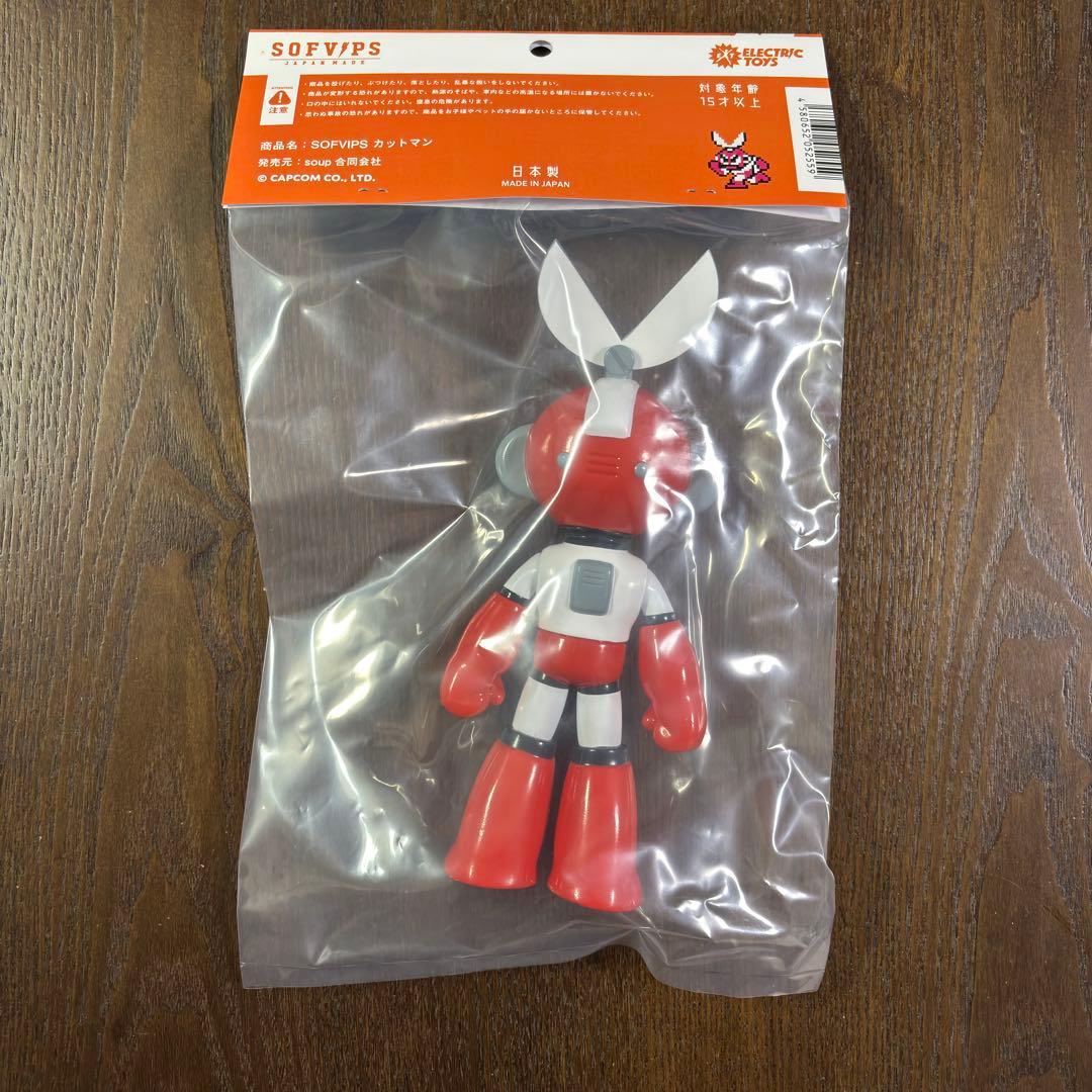 カットマン ROCKMAN MEGAMAN SOFVIPS ソフビ フィギュア