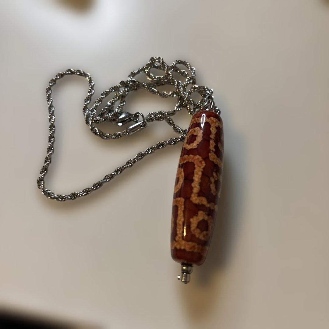 ピッカピカ！すっごいパワー！龍鱗鳳血天珠様！すんごい！めっちゃく