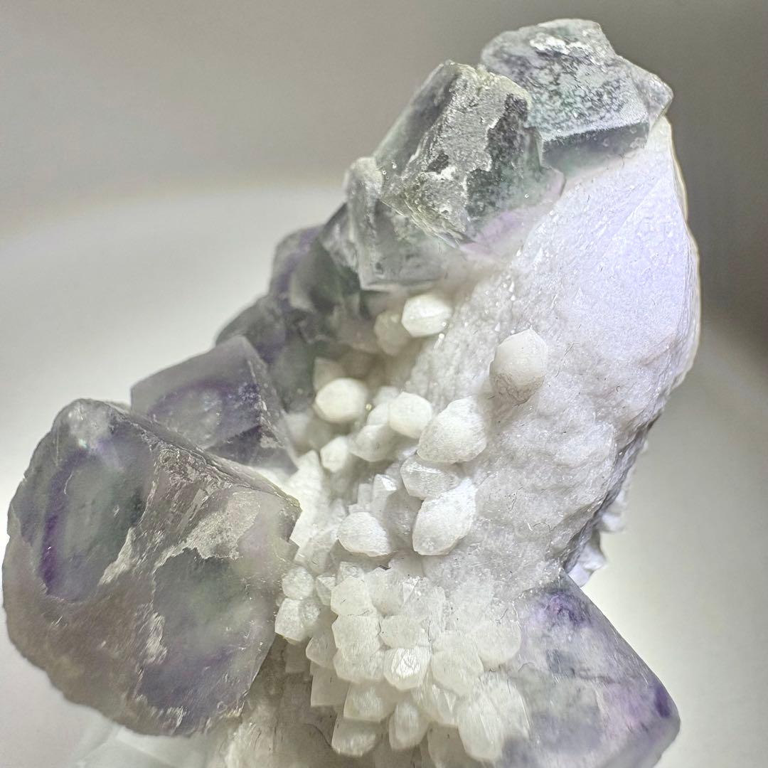 452 中国 内モンゴル産 フローライト&クォーツ