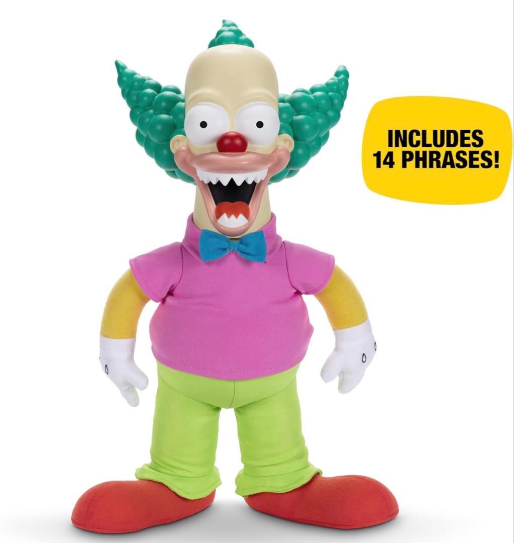 タイムセール！TALKING KRUSTY DOLL 16インチ　新品未開封