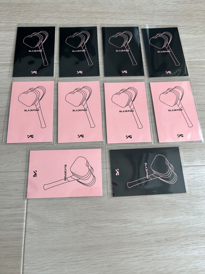 20枚！BLACKPINK ペンライトトレカセット