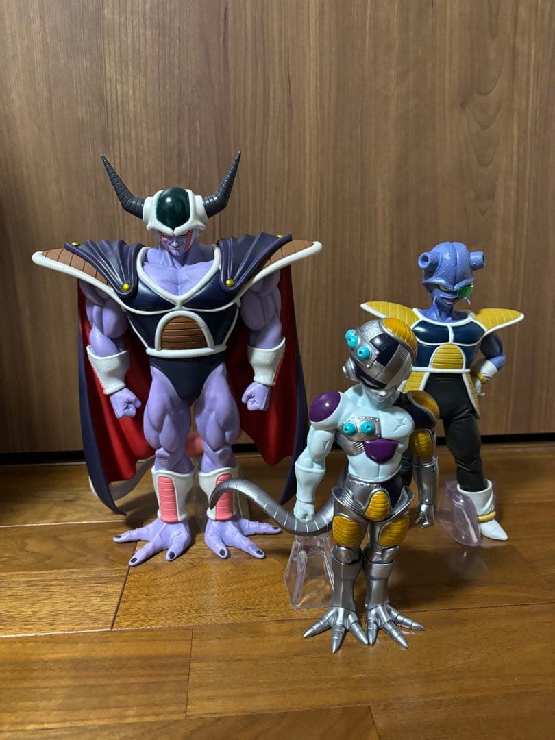 一番くじドラゴンボールコルド大王、メカフリーザ、キュイ3体セット
