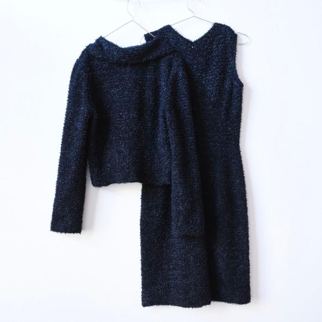 FOXEY/フォクシー】ファンシーツイードドレスセットアップ 近年 40/M