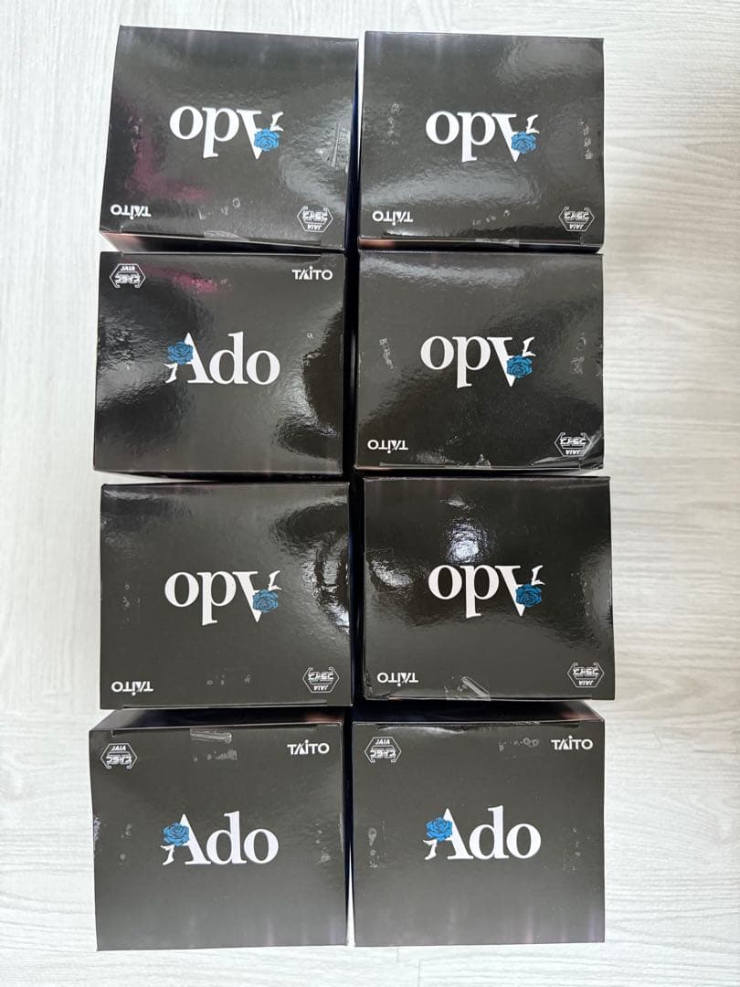 新品未開封 8個セット Ado フィギュア winter ラウンドワン