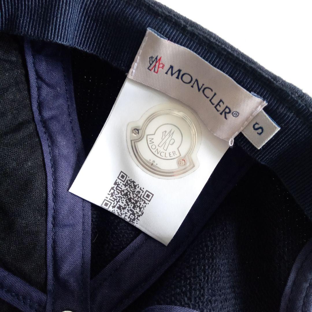 モンクレールMONCLERキッズキャップ ネイビー MONCLER モンクレール