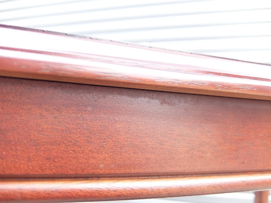 390 マルニ木工 サイドテーブル 天然木 アンティーク 猫脚