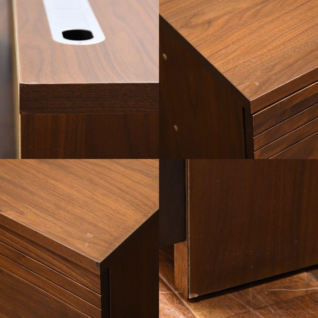 EKK36 岡家具 スカラ テレビボード ウォールナット無垢材 ローボードの