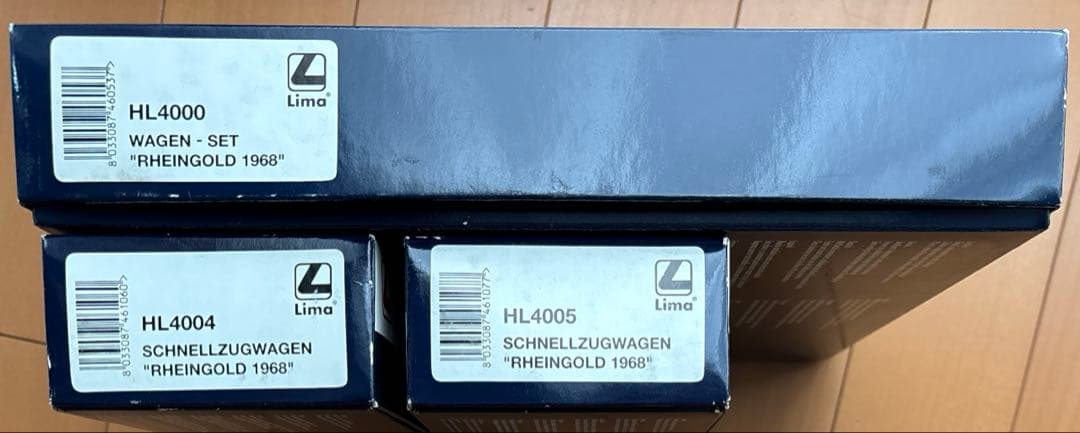 鉄道模型 Lima WAGEN RHEINGOLD 1968