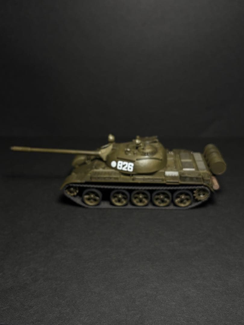 作品No23 ソビエト戦車 T-55 プラモデル組立完成品 最高 の