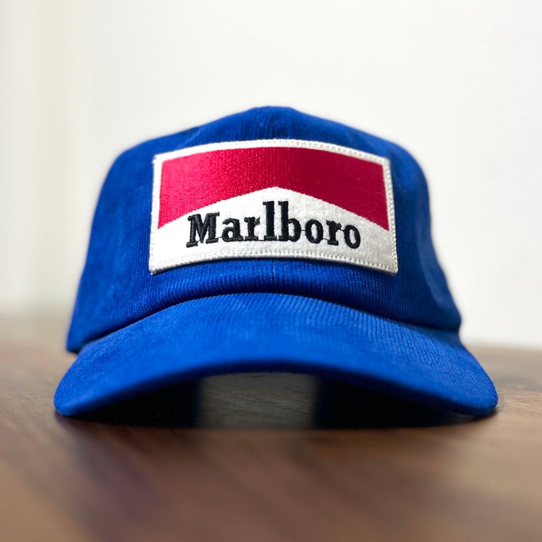 80s Marlboroビンテージワッペン】トラッカーキャップ アメカジ - メルカリ