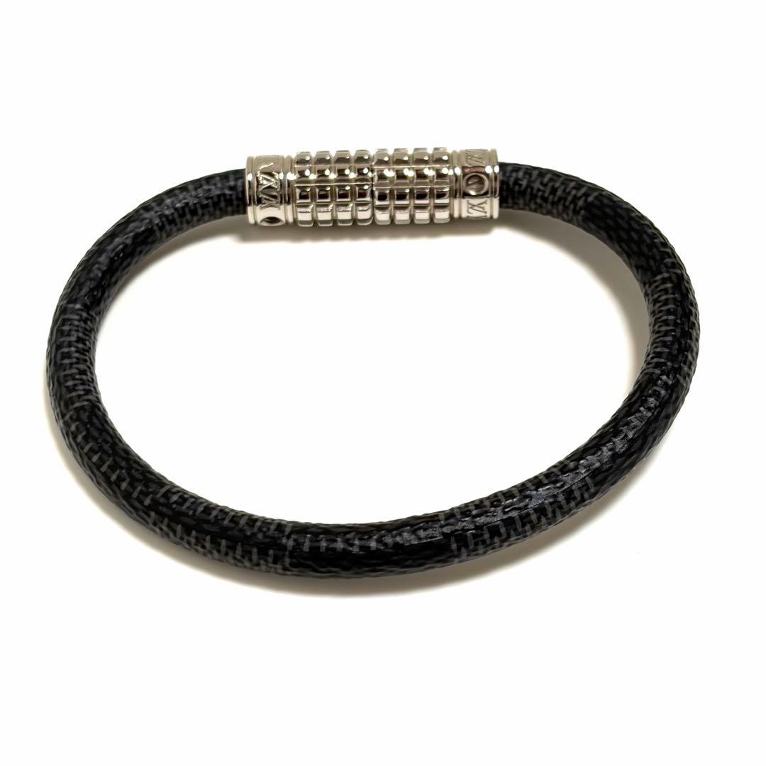 LOUIS VUITTON ブレスレット ダミエ グラフィット 美品 箱付き