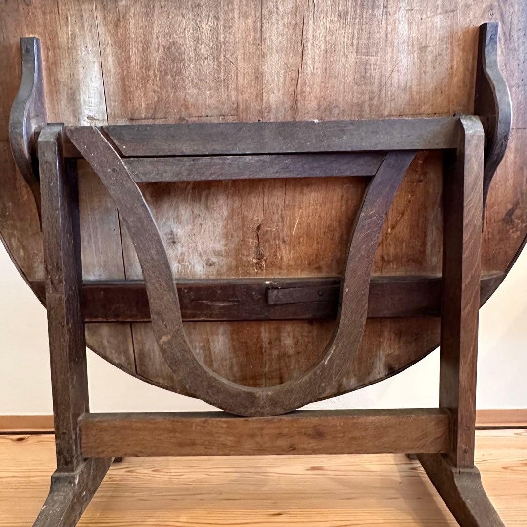 アンティーク ワインテーブル テイスティング フランス ヴィンテージ