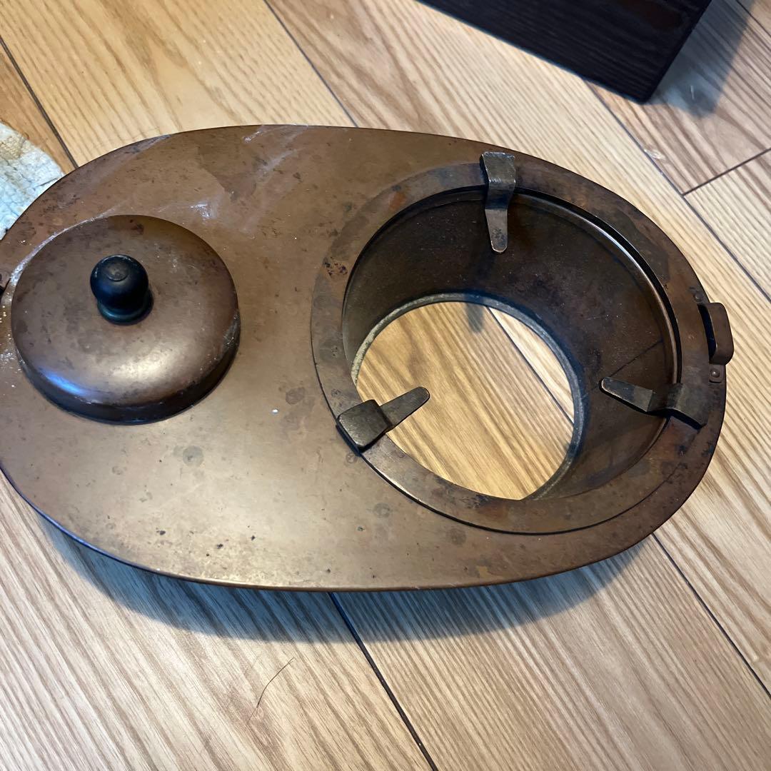 値下げしました。長火鉢と 燗をつけるどうこ 美術品・アンティーク