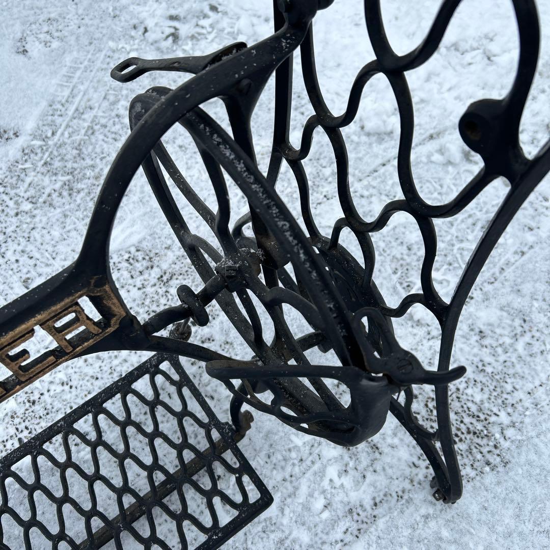 シンガー 網目ミシン脚 ミシン台 テーブル脚 アンティーク レトロ b15