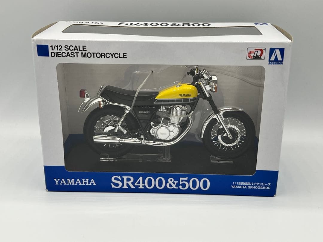 YAMAHA SR400&500 1/12スケール ダイキャストモデル