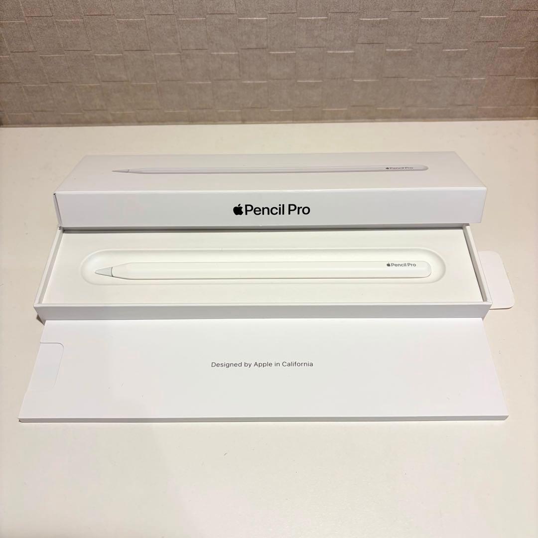 Apple Pencil Pro ホワイト 元箱付き - メルカリ