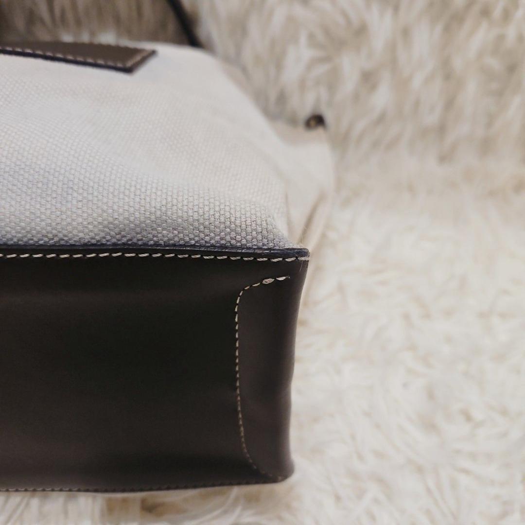 イアクッチ ソルベット S 2way ショルダーバッグ キャンバス 黒 クリーム