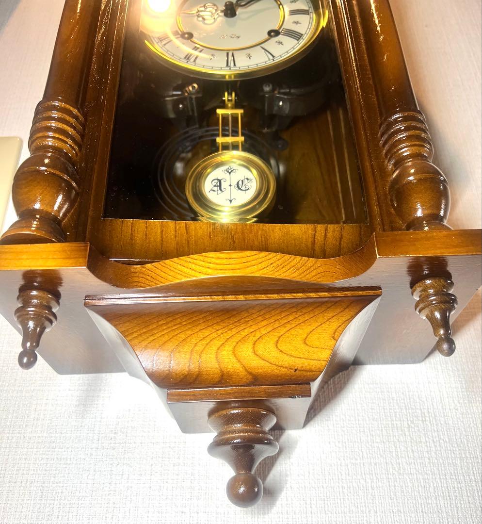 アリス愛知30DAY SuperLight振り子時計ゼンマイ掛け時計