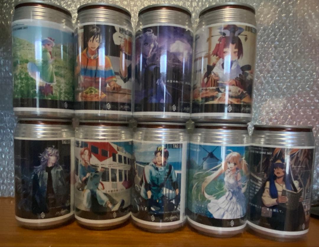 Fate/GrandOrder FGOオリジナルラベル缶 当たり コンプリート