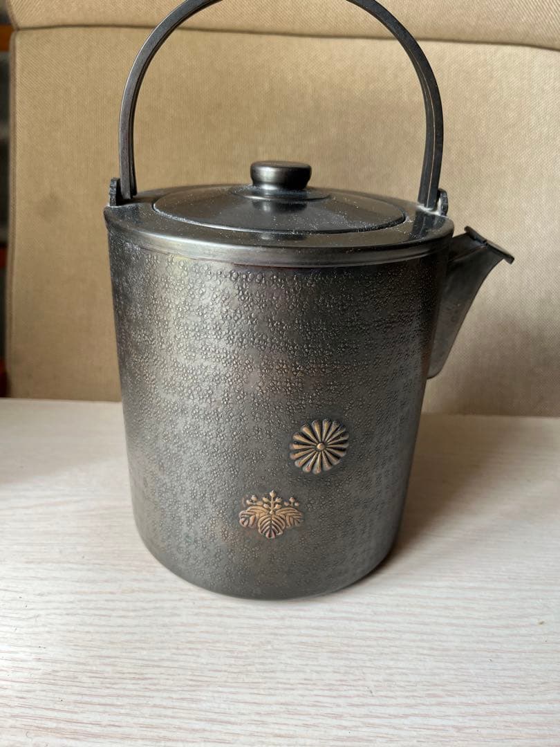 煎茶 銅製 洗瓶 水次 茶道具 古道具 アンティーク ビンテージ 2025年