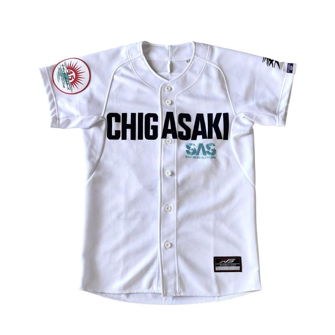 Mサイズ サザンオールスターズ 45周年 茅ヶ崎1中 ベースボールシャツ