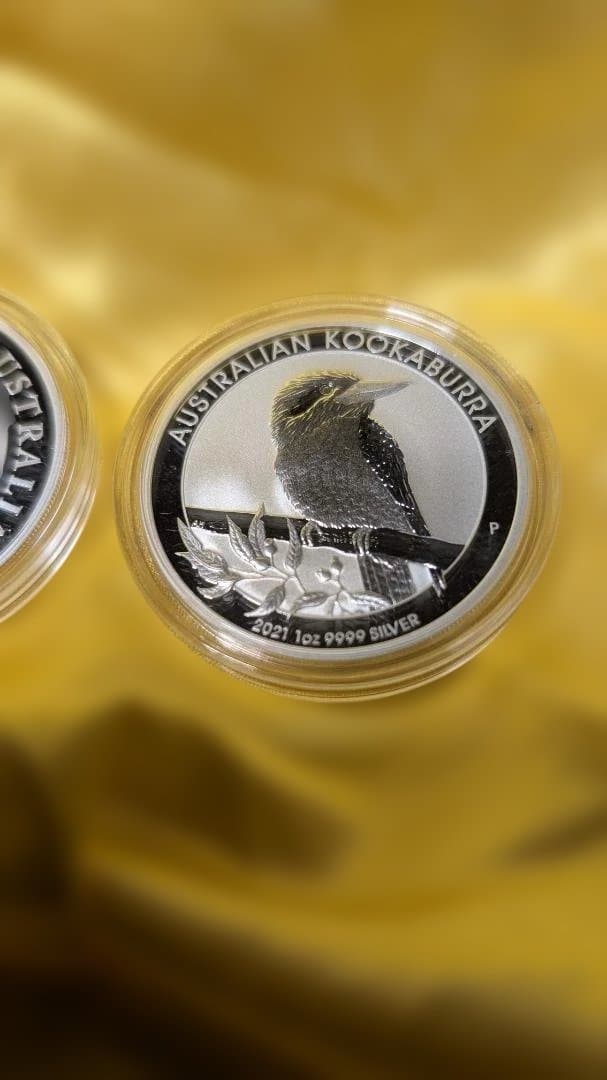 オーストラリア・クッカバラ銀貨 2枚セット 2021年 1オンス - メルカリ