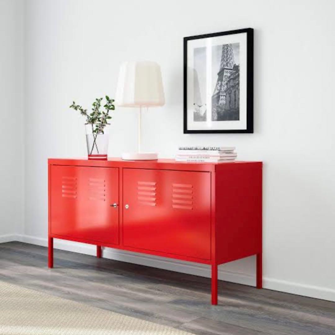 廃盤品】 IKEA 赤いキャビネット 訳あり - メルカリ